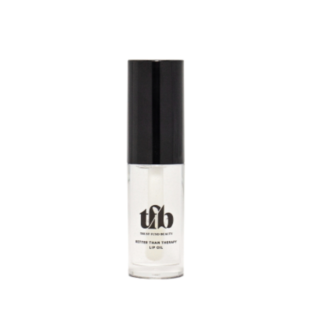 TRUST FUND BEAUTY Better Than Therapy Lip Oil Clear